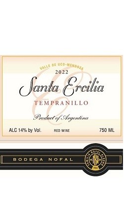 Santa Ercilia Tempranillo 2022